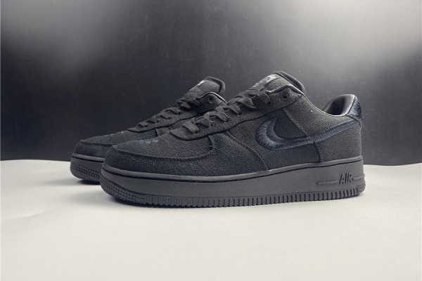 Nike Air Force 1 Low Stussy Black CZ9084-001