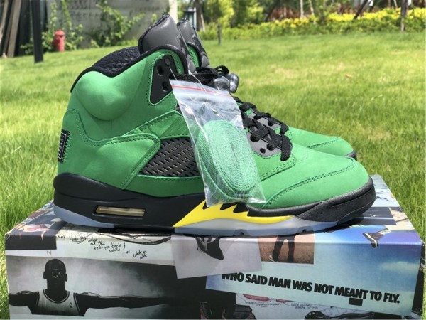 Jordan 5 Retro Oregon Ducks 454803-535