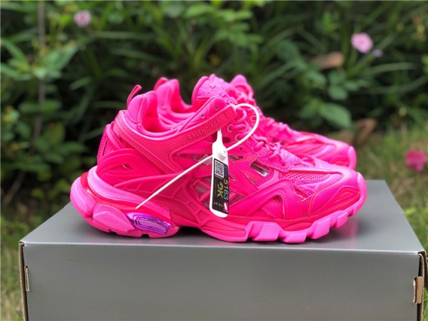 Balenciaga Track.2 Sneaker "Fluo Pink" 568615-W2FC1-5845