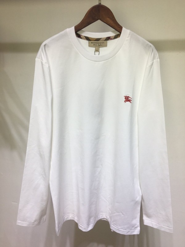 Burberry Long T-Shirt White/Black