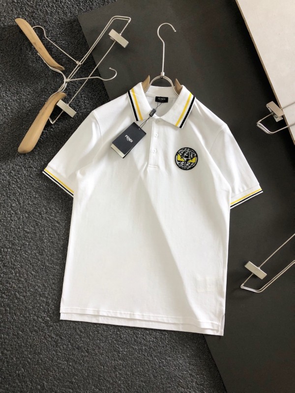 Fendi Short Sleeve T-shirt - White