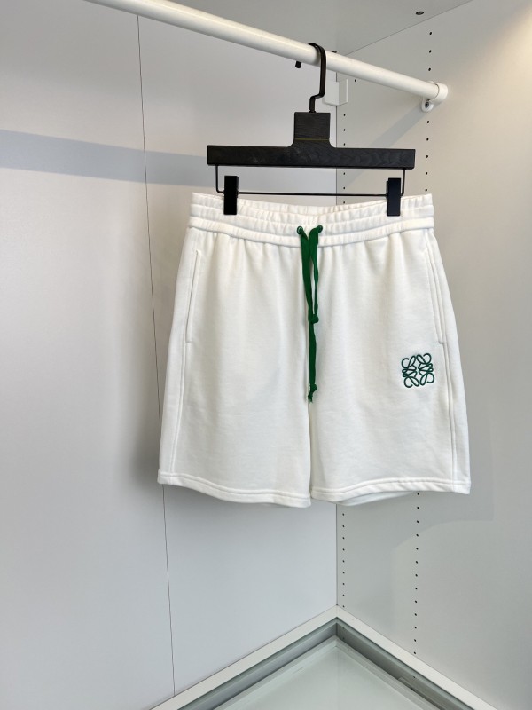 Loewe Couple's Short White - Black