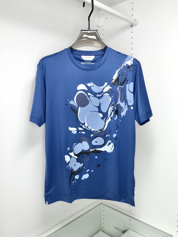 Zegna T-shirt - Blue 