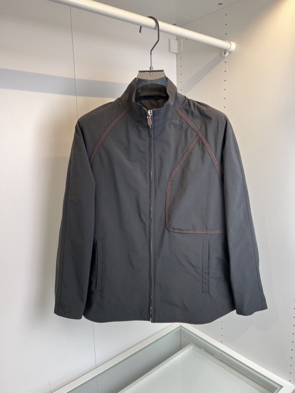 Hermes Coat - Black