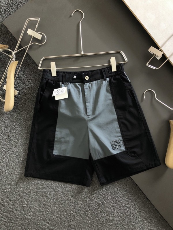 Loewe Shorts Silk - Black 