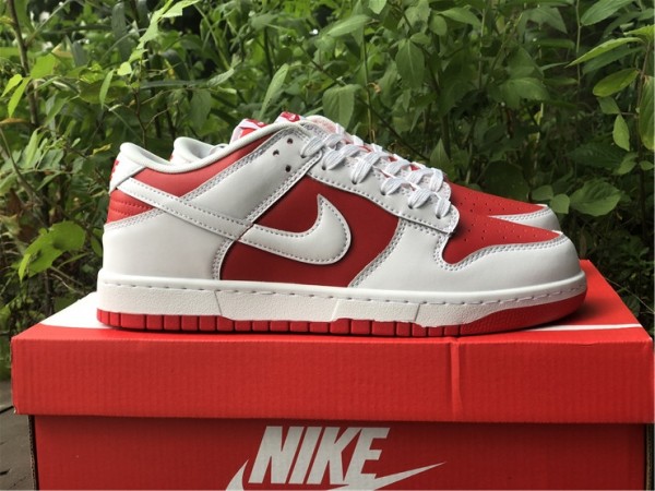 Nike Dunk Low Championship Red (2021) DD1391-600