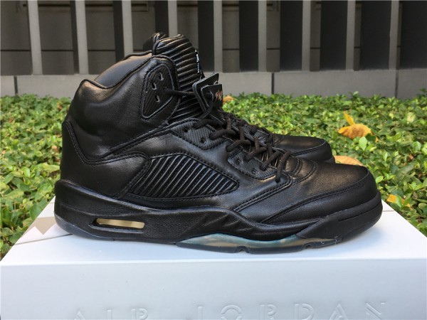 Jordan 5 Retro Premium Triple Black 881432-010