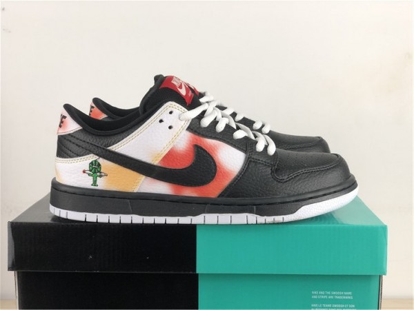 Nike SB Dunk Low Raygun Tie-Dye Black BQ6832-001