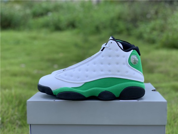 Jordan 13 Retro White Lucky Green DB6537-113