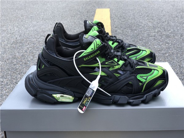 Balenciaga Track.2 Sneaker Black Green 570391-W2GN1-1012