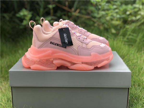 Balenciaga Triple S Clear Sole Light Pink 544351-W09E1-1331