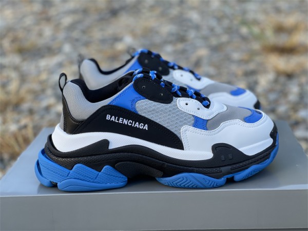 Balenciaga Triple S Black Blue 536737W2CA14124