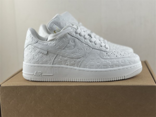 Louis Vutton x Nike Air Force 1 Low Virgil Abloh White/White 1A9V86