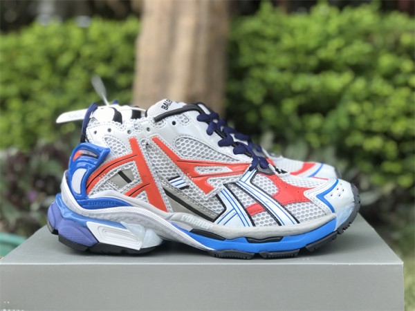 Balenciaga Runner Red Blue Grey 677403 W3RB6 1264