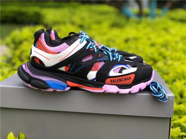 Balenciaga Track Sneaker Black/Pink/Orange 542023-W1GC1-1054