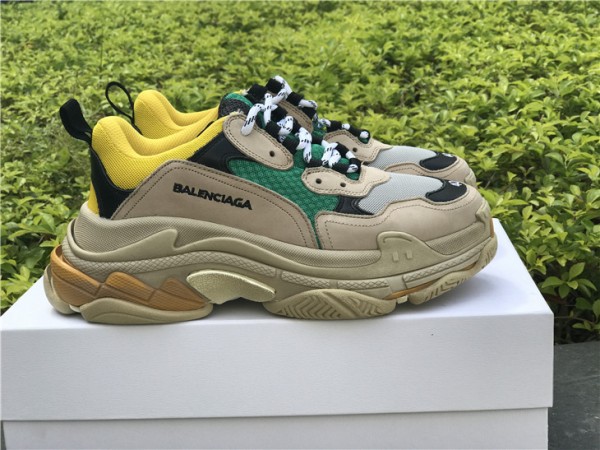 Balenciaga Triple S Yellow Green