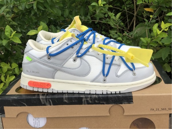 Nike Dunk Low Off-White Lot 10 DM1602-112