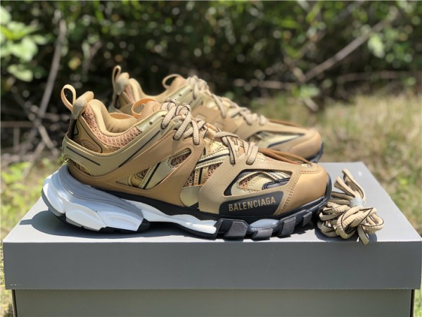 Balenciaga Track Trainer Metallic Gold 542023-W2CD1-8000