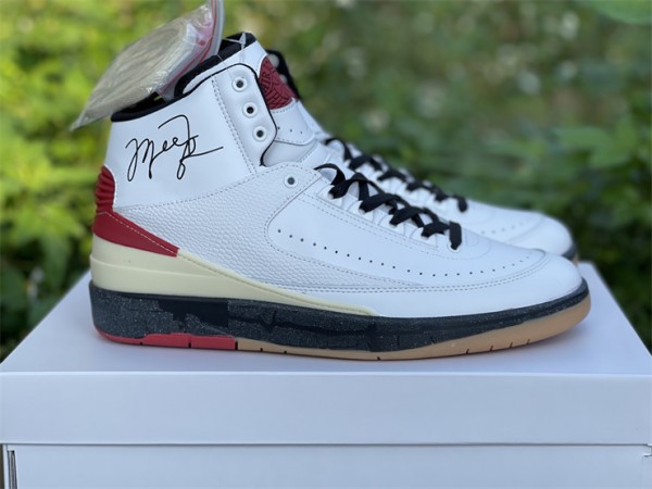 Jordan 2 Retro Low SP Off-White White Red DJ4375-101