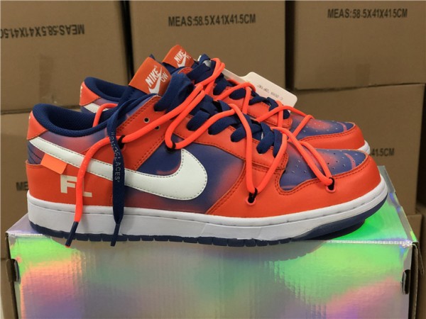 Nike Dunk Low Off-White Futura Orange