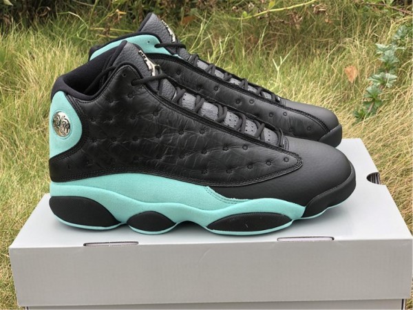 Jordan 13 Retro Black Island Green 414571-030