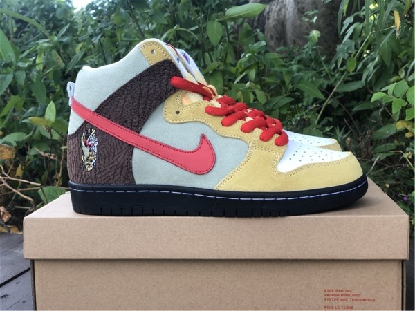 Nike SB Dunk High Color Skates Kebab and Destroy CZ2205-700