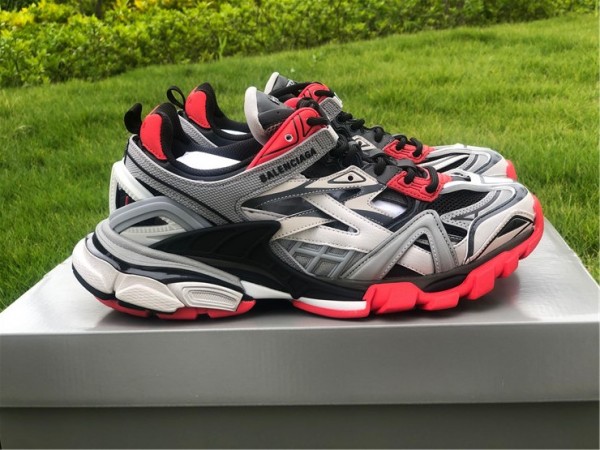 Balenciaga Track Trainer 4.0 Greyish Red 570391-W2GN3-1003