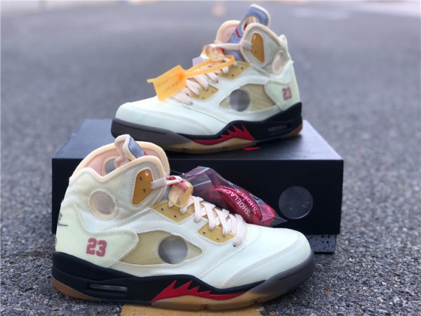 Jordan 5 Retro OFF-WHITE Sail DH8565-100