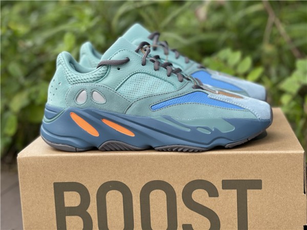 Adidas Yeezy Boost 700 Sea Blue Orange Dark Grey GZ2002