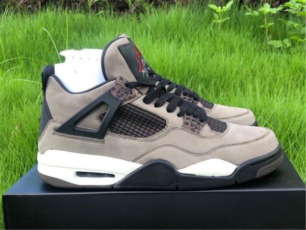 Travis Scott x Air Jordan 4 Retro "Olive" Dark Mocha AJ4-882335