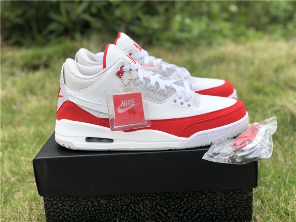 Jordan 3 Retro Tinker White University Red CJ0939-100