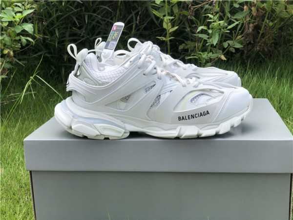 Balenciaga Track LED White Silver 542023W1GB19000