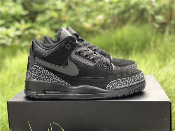 Jordan 3 Oregon Black Dark Grey AJ3-902027