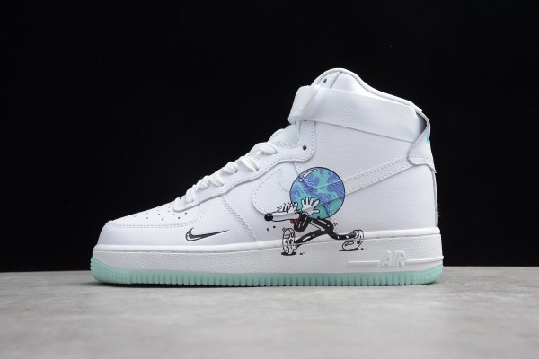 Nike Air Force 1 Flyleather Steve Harrington Earth Day (2019) CI5545-100