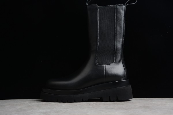 BOTTEGA VENETA Black 'The Lug' Boots 578321VBPS11000