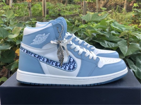 Dior x Air Jordan 1 High White Blue CN8607-041
