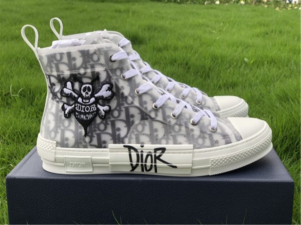 Dior And Shawn B23 High Top Bee Embroidery 3SH118YYO_H960