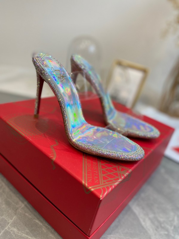 Christian Louboutin Rubber Drag Drill Pink