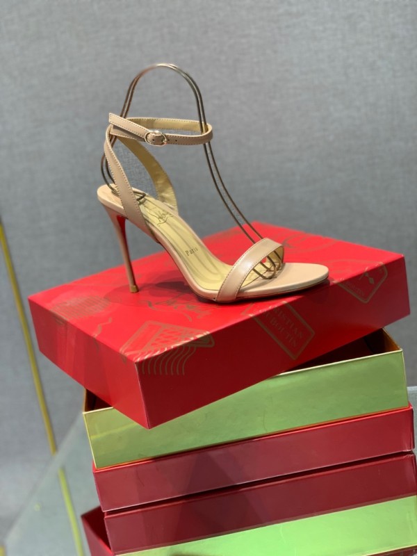 Christian Louboutin strappy sandals  Naked