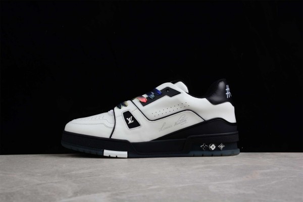 Louis Vuitton LV Trainer Black White 1A9ADA