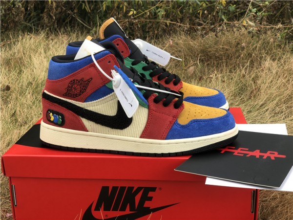 Jordan 1 Mid SE Fearless Blue the Great CU2805-100