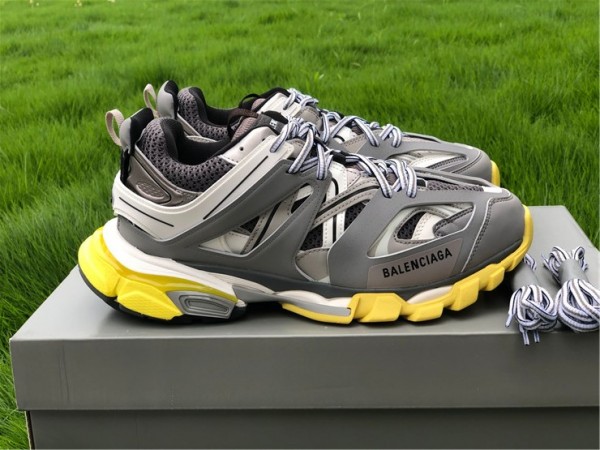 Balenciaga Track Sneaker Grey/White-Yellow 542023-W1GB7-2018