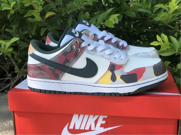 Nike Dunk Low SE Multi Camo DH0957-100