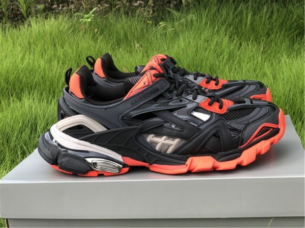 Balenciaga Track.2 Sneaker Black/Orange 570391-W2GN1-2002