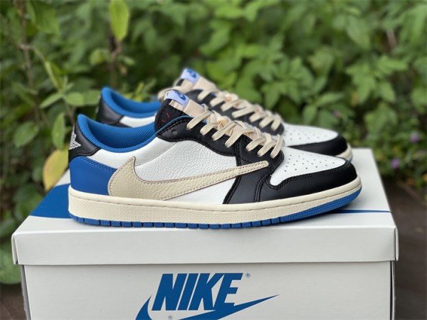 Travis Scott Fragment Air Jordan 1 Low OG DM7866-140