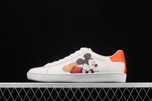 Disney x Gucci Distressed Mickey Mouse Ace Low-Top Sneaker 603697-AYO70-9591