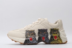 Gucci Rhyton Sneaker White with Tigers 576050-DRW00-9014