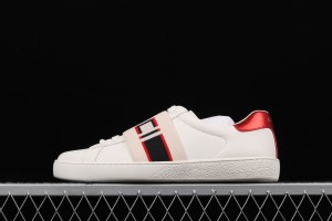 Gucci Ace Low-Top Sneaker White with Stripe 523469-0FIV0-9091