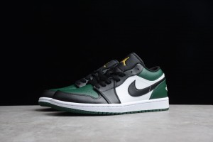 Jordan 1 Low Green Toe 553558-371