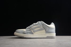 AMIRI Skel Top Low Grey White
